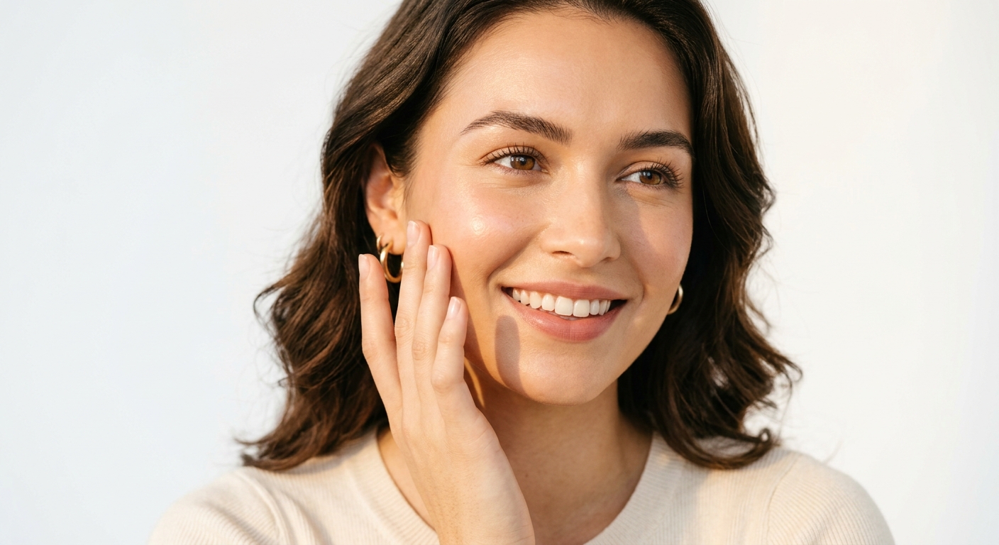 Clear glowing skin